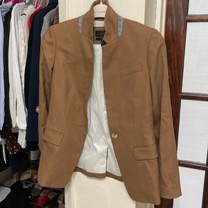 J.Crew Tan Regent Blazer Size 2